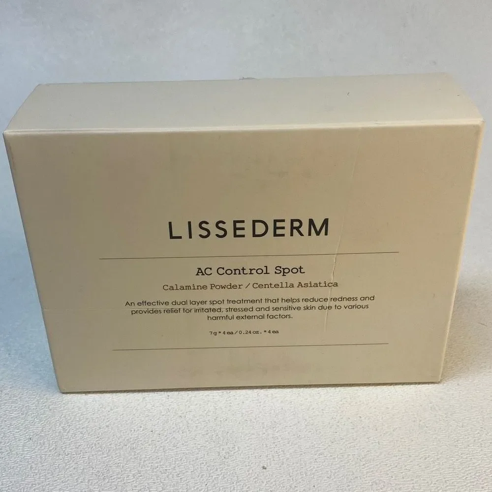 Lissederm AC Control Spot Calamine Powder 0.24oz x 4 Exp: 01/23
